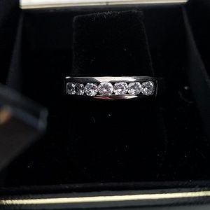 Sale Sterling silver (.925) and crystal ring
